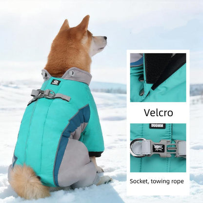 Waterproof Reflective Pet Jacket – Warm Winter Dog & Cat Coat