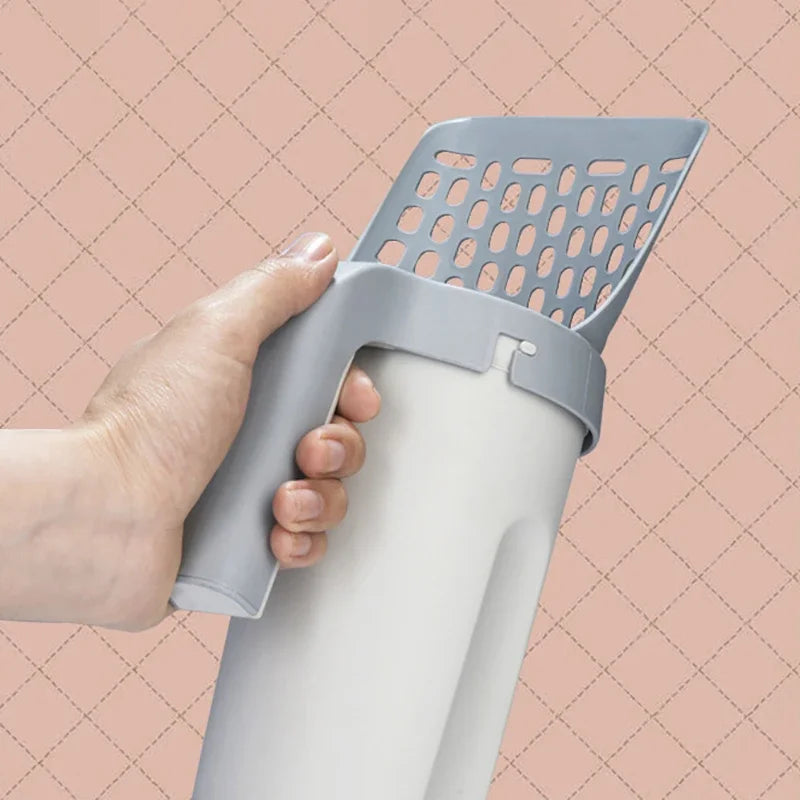 Effortless Cat Litter Cleaning with the Premium Cat Litter Shovel Scoop & Waste Bin