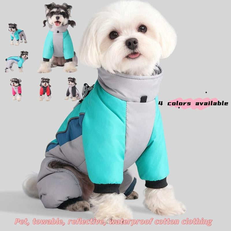 Waterproof Reflective Pet Jacket – Warm Winter Dog & Cat Coat